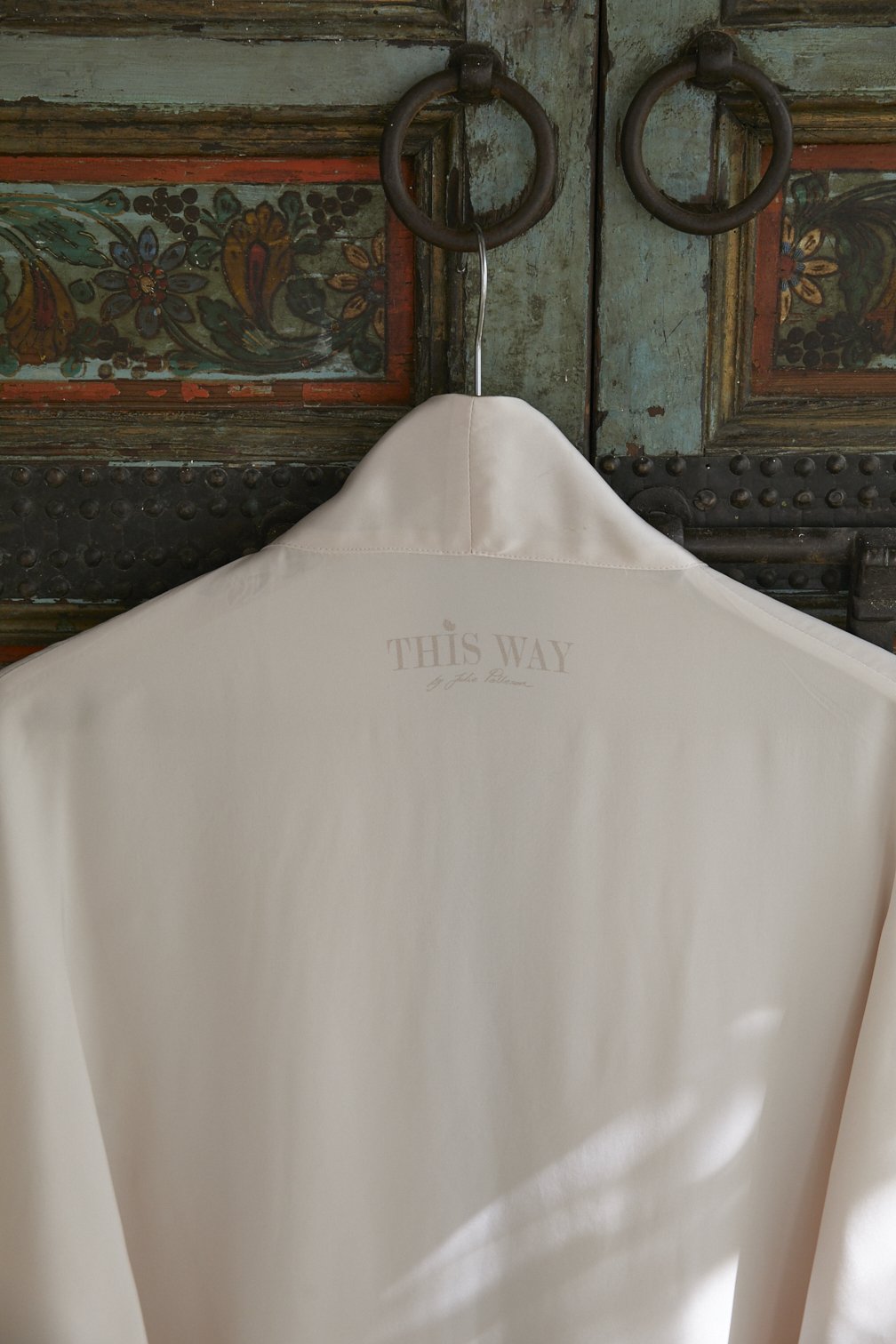 This Way Silk Robe Short Women - This Way