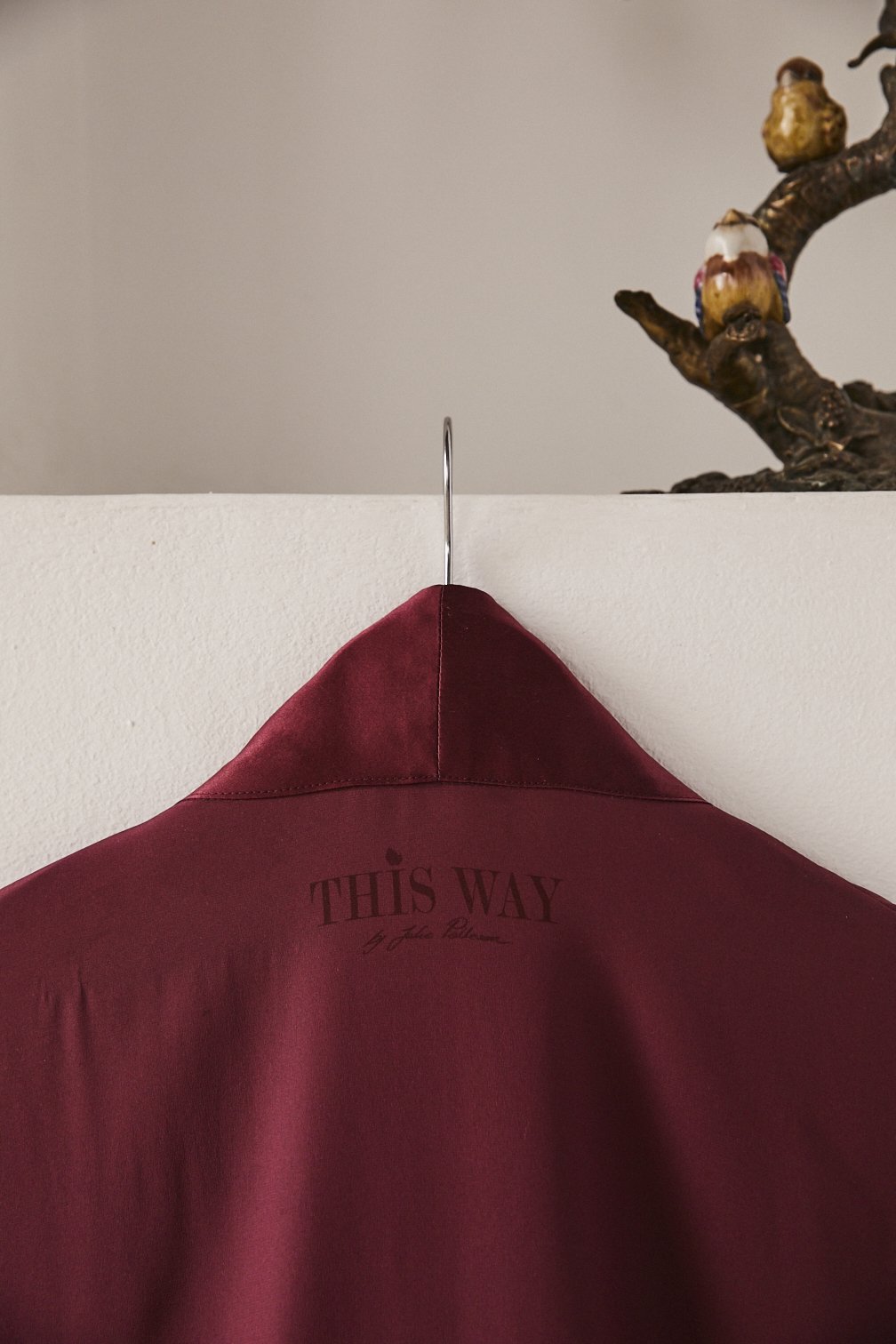 This Way Silk Robe Long Women - This Way